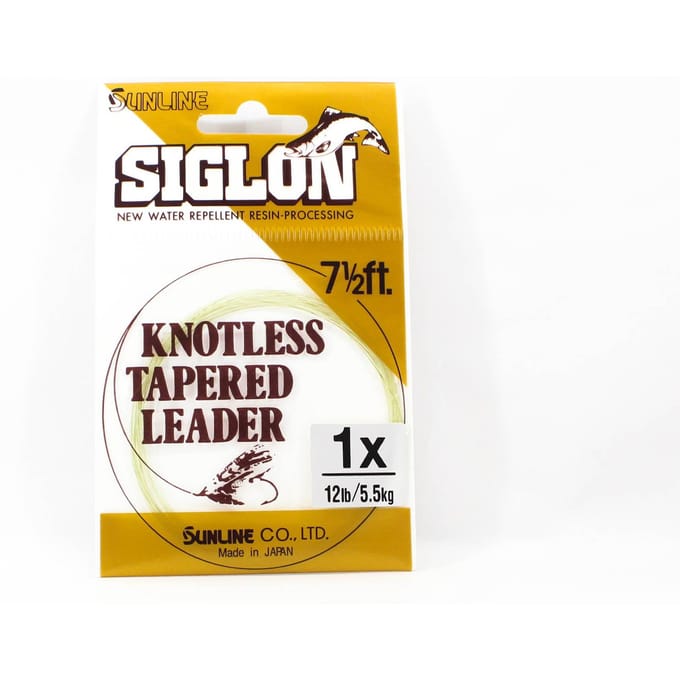 Sunline Tapered Leader Siglon Nylon 7.5 FT 1X (2316) schoon