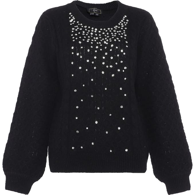 Faina Jumper Dames zwart