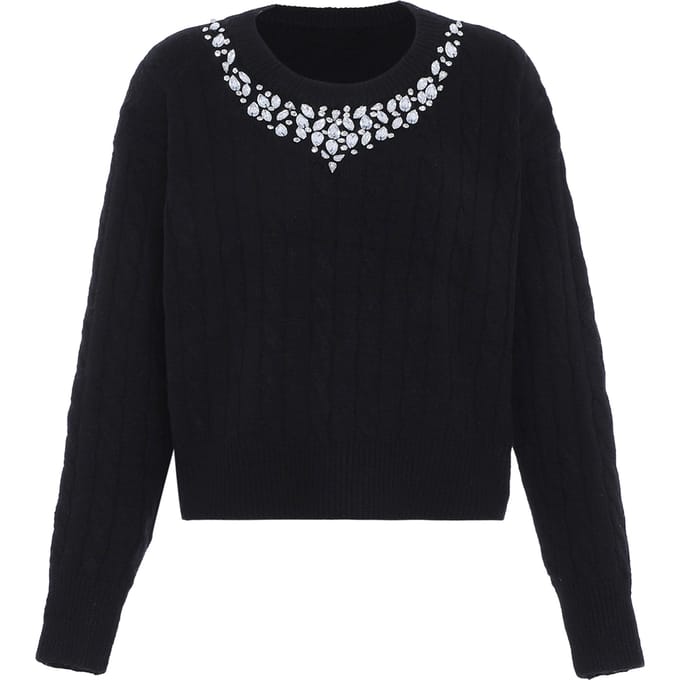 Faina Jumper Dames zwart