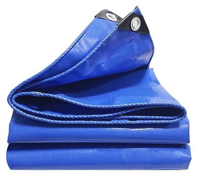 Waterdicht zeildoek 440 g/m² voor buiten - Multifunctioneel en UV-bestendig (4 x 6 m)