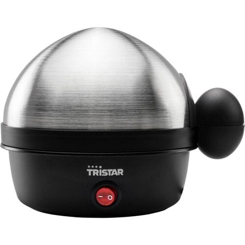 Tristar EK-3076 - Eierkokers Elektrisch - 350W - Voor 7 eieren incl. maatbeker en eierprikker - RVS