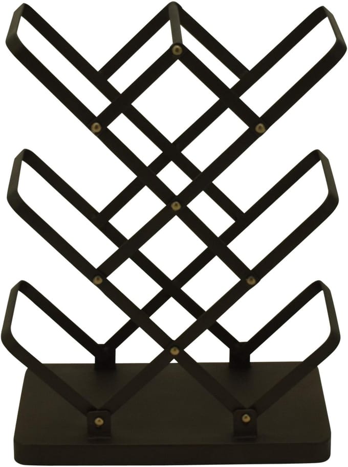 Metalen wijnrek 47 cm