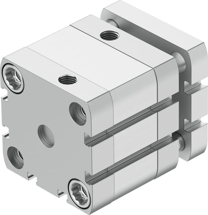 Festo Compacte Cilinder 50mm Boring 15mm Slag ISO 21287 Dubbelwerkend - 554260 - P2DPJ