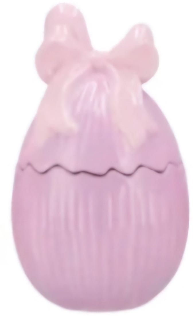 Easter happy dreamy purple bowl egg 10x10x16cm - Pasen - Paasei