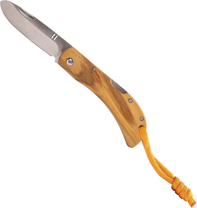 Homey's Joey Zakmes Kind - EDC - RVS/olijfhout - 4 keycords - backlock