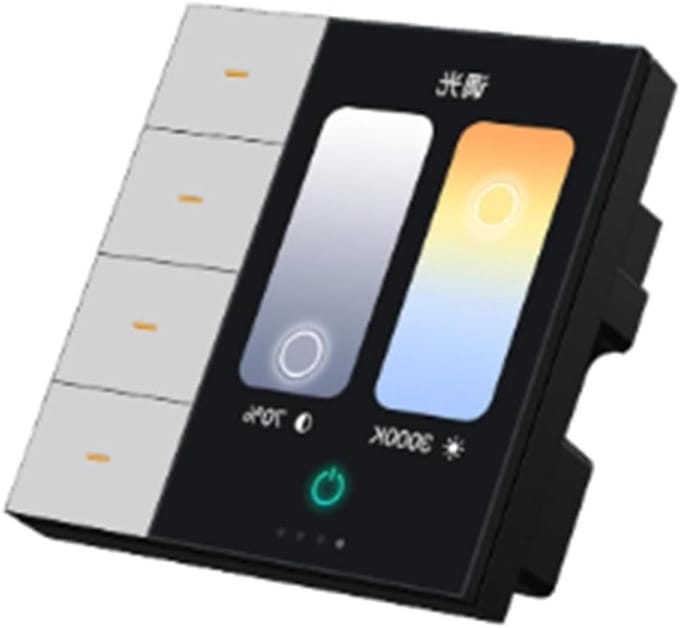 Smart Centrale Controlepaneel - Domotica Paneel - Huis Automatisering - Touchscreen Radar Sensor - 86 Type Frame - Wit