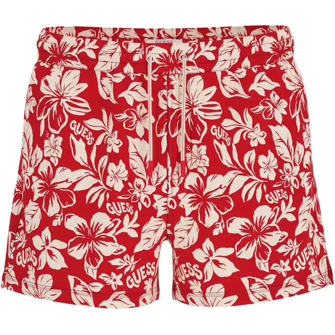 Bedrukte shorts Guess Swimtrunk Hawaiian