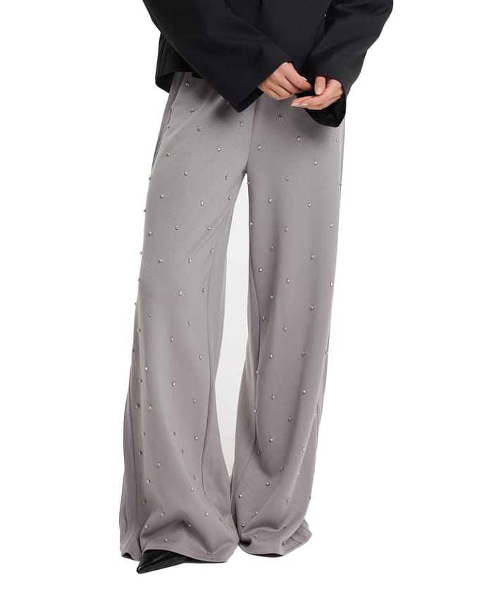 Refined Department Dames broek dolce wide stone melange
