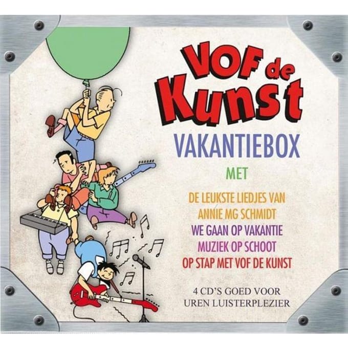 VOF De Kunst - Vakantiebox (4 CD)