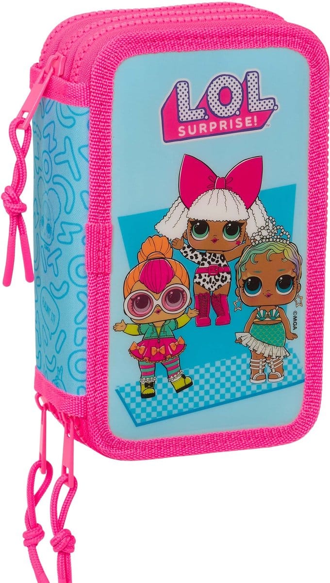 LOL Surprise! Gevuld Etui, Divas - 36 stuks - 19,5 x 12,5 x 5,5 cm- Polyester
