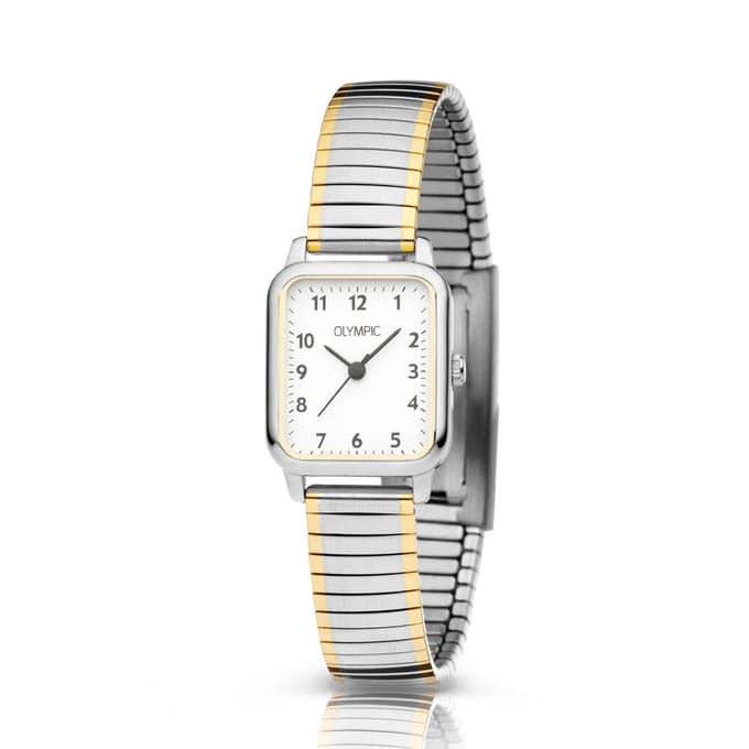 Olympic OL26DSS142B BRITT - Horloge - Staal - Bi-color - 20-23mm