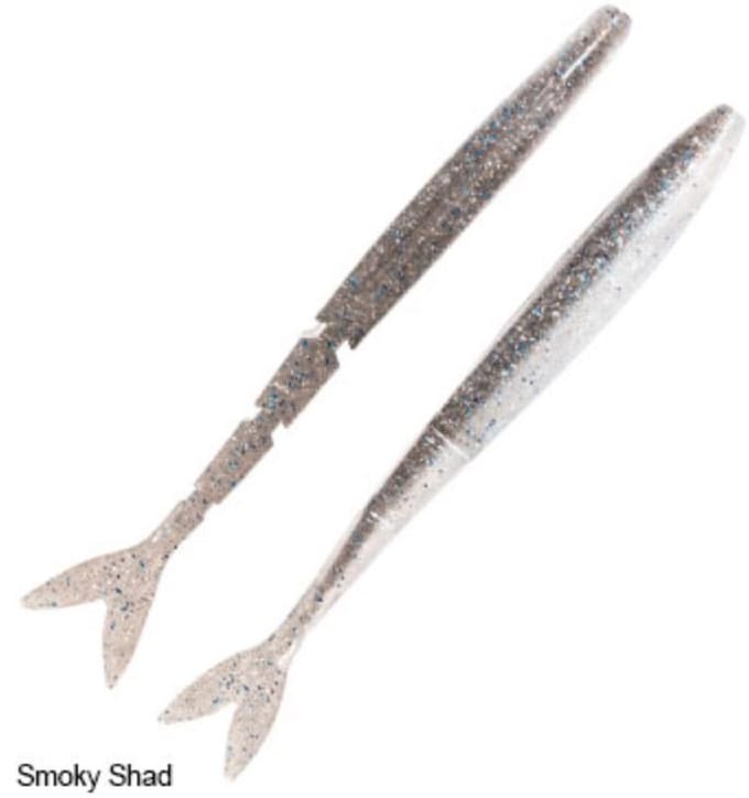 Zman Soft Lure DarterZ 6 Inch 5/Pack Smoky Shad (1478)