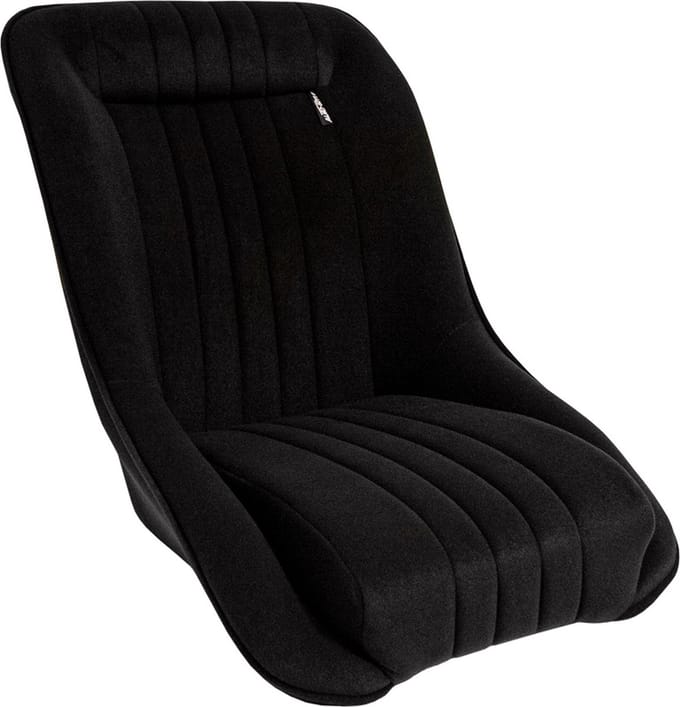 AutoStyle Sportstoel 'Classic' - Zwart - Vaste rugleuning - incl. sledes
