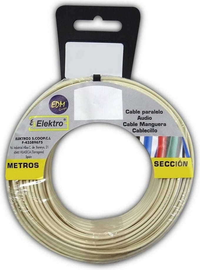 Kabel EDM 10 m Ivoor