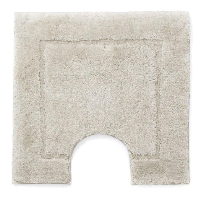 Casilin Orlando Luxe WC-mat - 59 x 59 cm - Met uitsparing - Beige