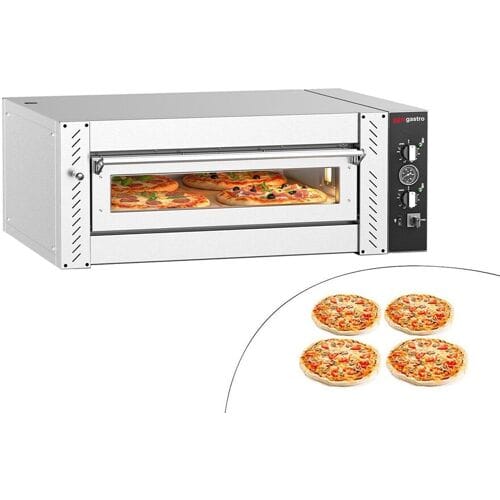 GGM Gastro Elektro Pizzaofen - 4x 30cm - Manuell