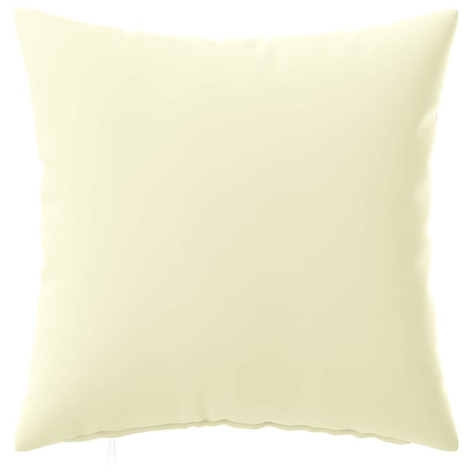 vidaXL - Kussensloop - 2 - pcs - HEERLEN - Crèmekleurig - 30 - x - 30 - cm - Polyester