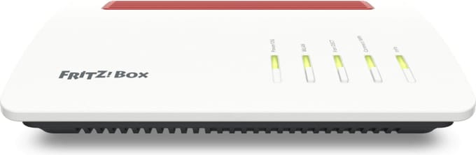 FRITZ!Box 7590 AX - Router - Mesh - WiFi Repeater - Dual-Band - AX WiFi 6 - 1200 + 2400 Mbps