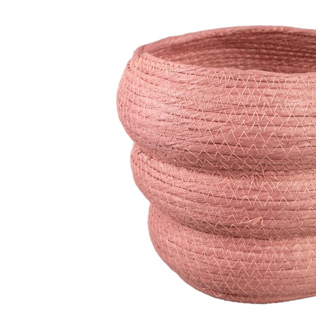 PTMD - Pot Summera - Roze - 27x27x26cm - Set van 3