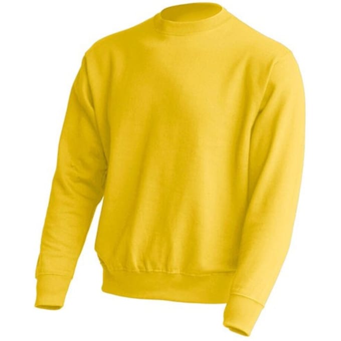 JHK Unisex Sweatshirt met ronde hals voor volwassenen (Goud)