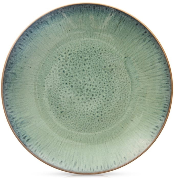 Dinerbord Keramiek Groen 27 cm - Borden - Bord