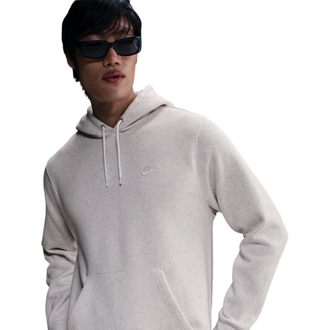 Nike fleece Hoodies Heren - Bruin - Maat S