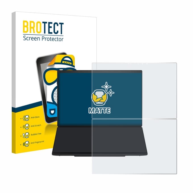 BROTECT - Screenprotector voor ASUS ZenBook Duo UX8407 - Folie Beschermfolie matte