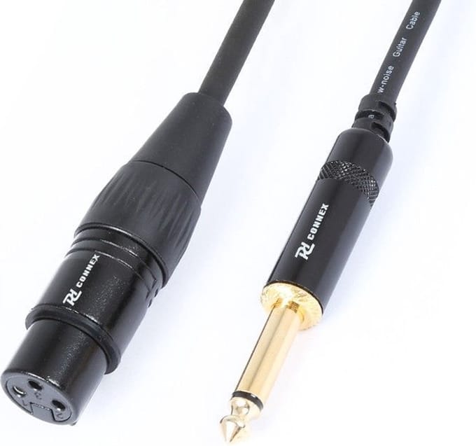 Cable Converter XLR Female - 6,3M Jack Male