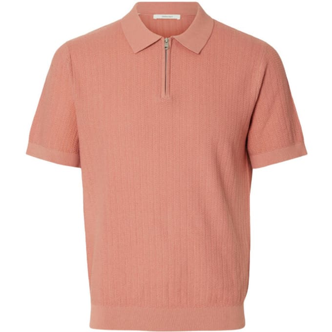 Regular fit poloshirt van puur biologisch katoen model 'CRAN'