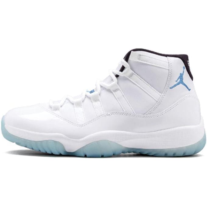 Air Jordan 11 Retro 'Legend Blue' 2014 378037-117 40 white