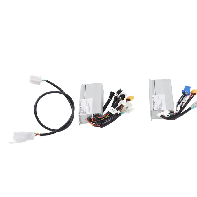 48V 800W Elektrische Scooter Controller Dubbele Aandrijving Aluminiumlegering Elektrische Fiets Snelheidsregelaar white