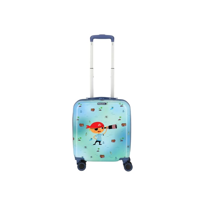travelite Minimover Kidstrolley 4W Pirat blauw 44cm
