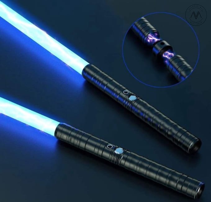 Velours Max Lightsaber - 7 kleuren lichtzwaard met geluidseffecten - 78 cm