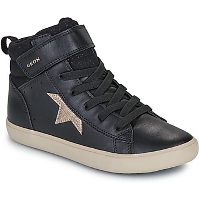 GEOX GISLI MEISJES Sneakers - ZWART/CHAMPAGNE