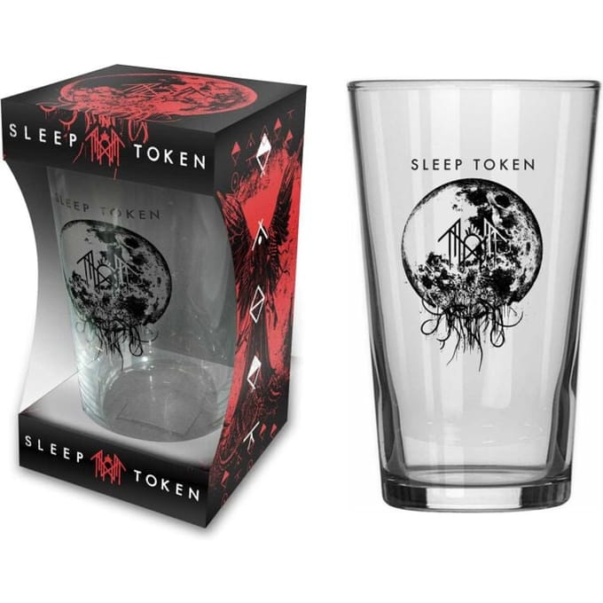 Sleep Token Bierglas - Take Me Back To Eden - voor Geen - transparant