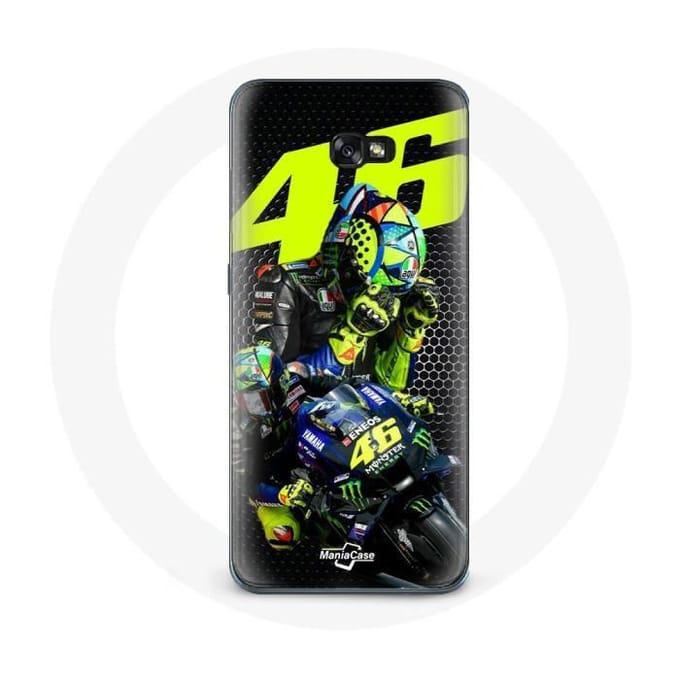 Case voor Samsung Galaxy A8 2016 Valentino Rossi motoGP 46 Speed ​​Driver