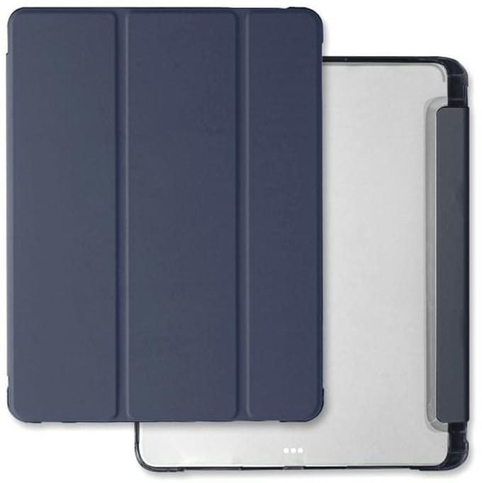 Mercury Clear Serie - Tablethoes - Niebieski - iPad Pro 13 (2024) - Transparante Bescherming