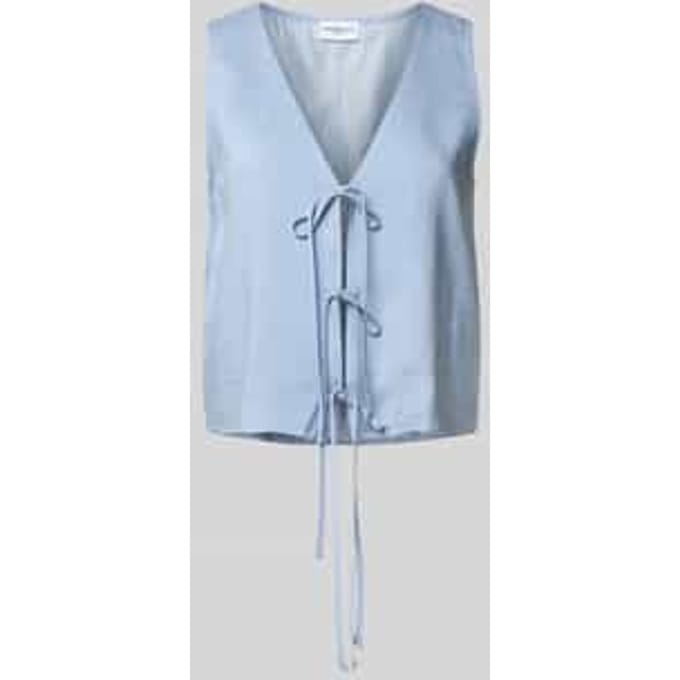 Gilet met vetersluiting, model 'ISOLANA'