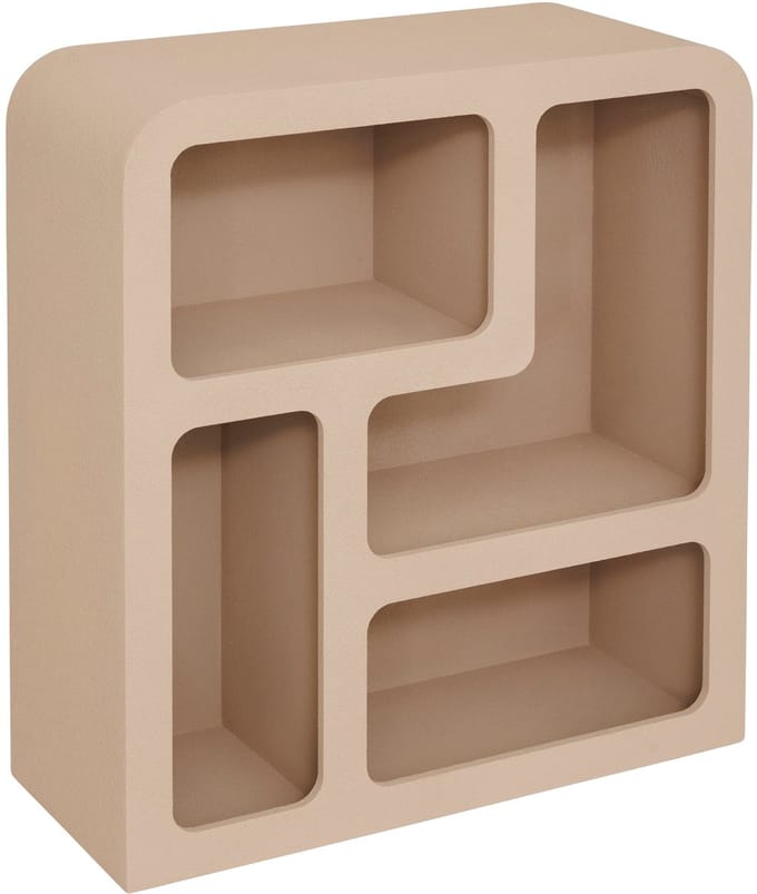 Atmosphera Soleya Kastje 4 vakken - 75x30x85cm - Beige