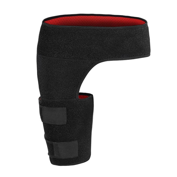 Lies- en Heupbrace Gecomprimeerde Brace voor Heupsciatica Wrap Gecomprimeerde Ondersteuning voor Verrekte Spieren zwart