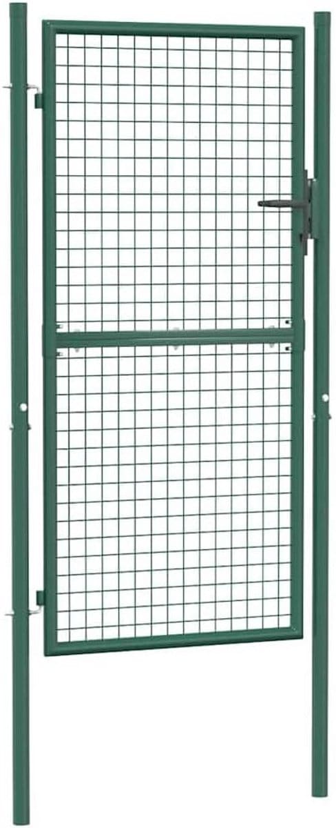Stalen Tuingaarde 100x175 cm Groen