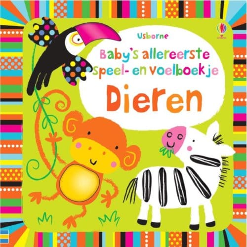 Baby's Eerste Speel-En Voelboek - Dieren - Stella Bagott