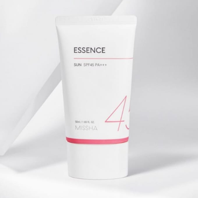 MISSHA All Around Safe Block Essence Crème Solaire SPF45 PA+++ 50ml white