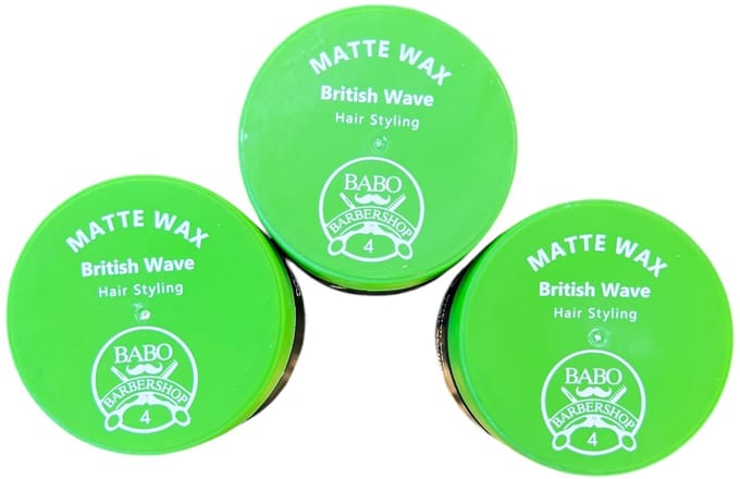 3 Stuks BABO Matte Wax British Wave 150ml