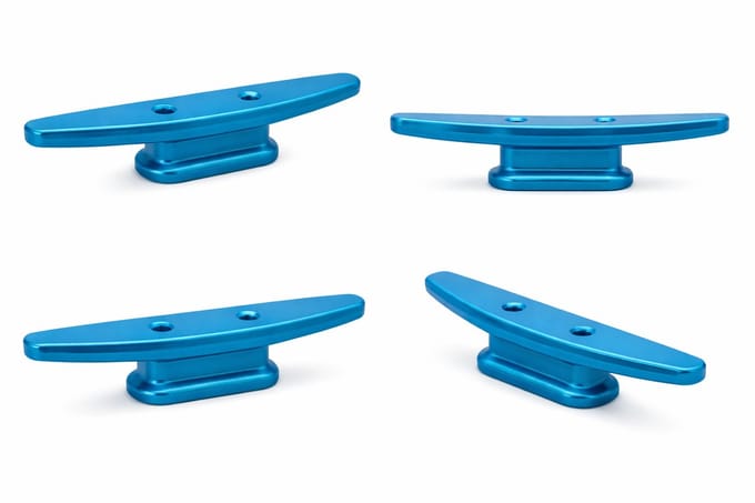 Aquasuntec | Bootkikker | Kleur Blauw | Aluminium | 150mm