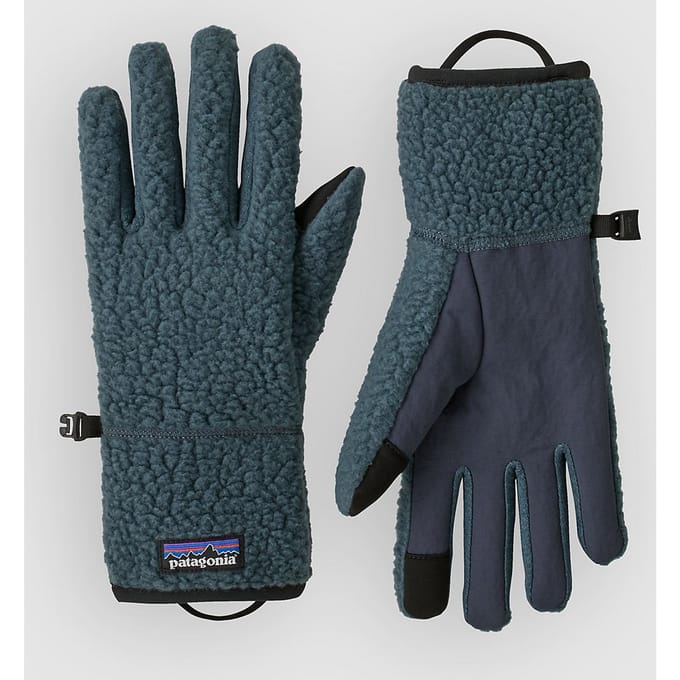 Patagonia Retro Pile Handschoenen blauw
