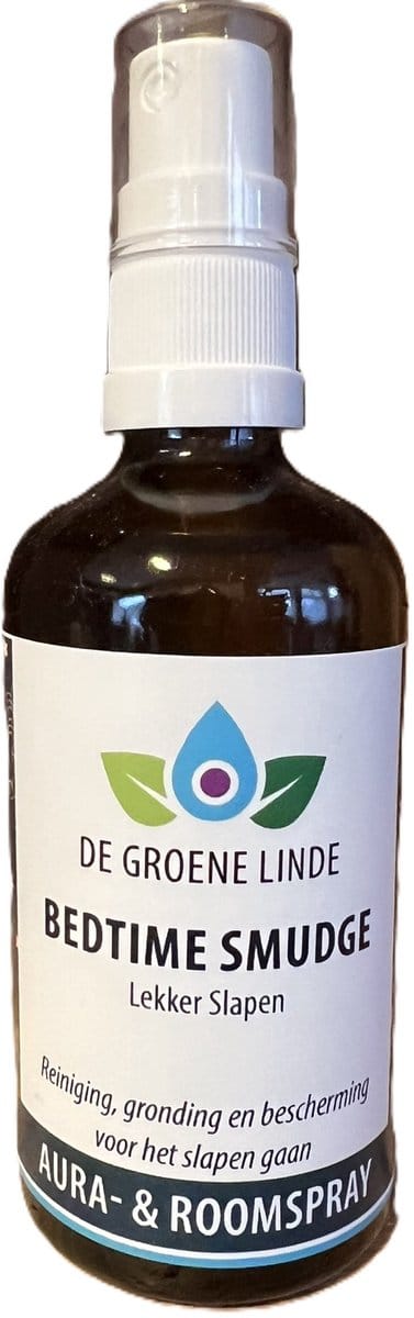 De groene linde - bedtime smudge - lekker slapen - roomspray - 100 ml