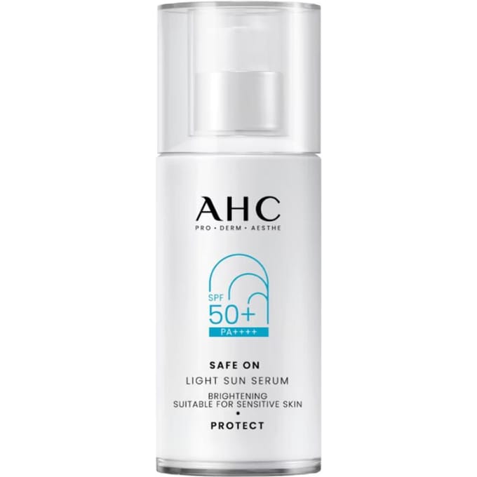 [AHC] Safe On Light Zonneserum SPF50+ PA++++ 40ml white