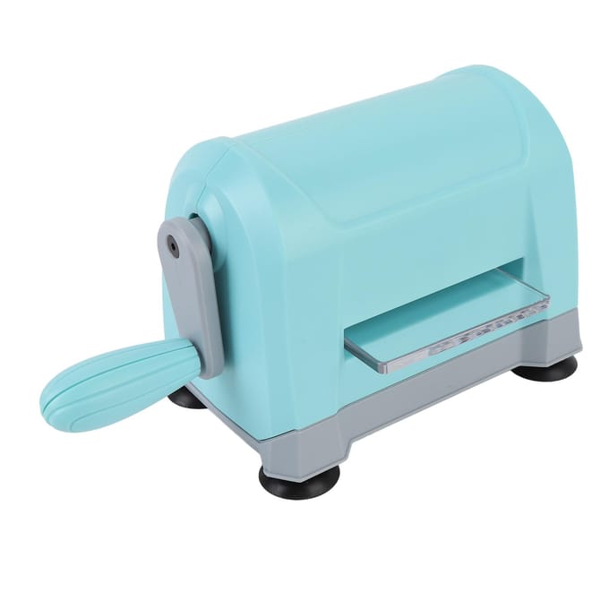 Stans- en Preegmachine A6 Kleine Handmatige Scrapbooking Stansmachine voor Wenskaarten white