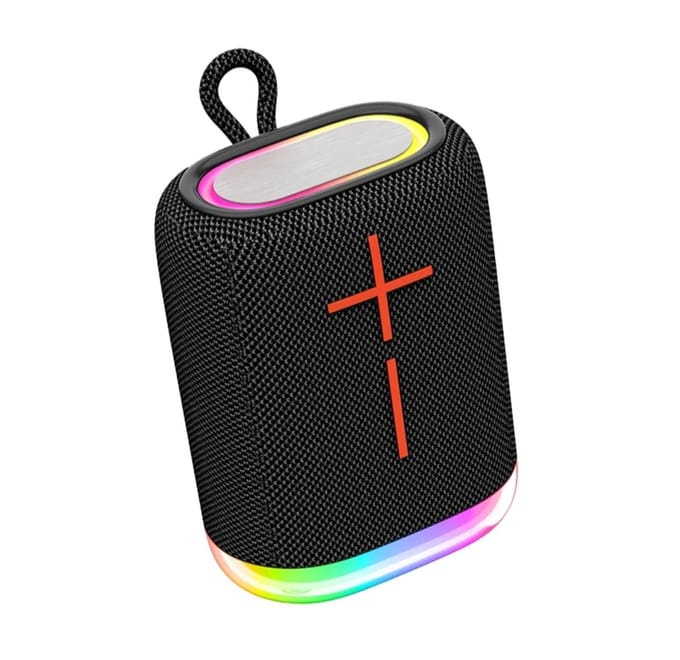 Draagbare Bluetooth 5.3 speaker met RGB-verlichting